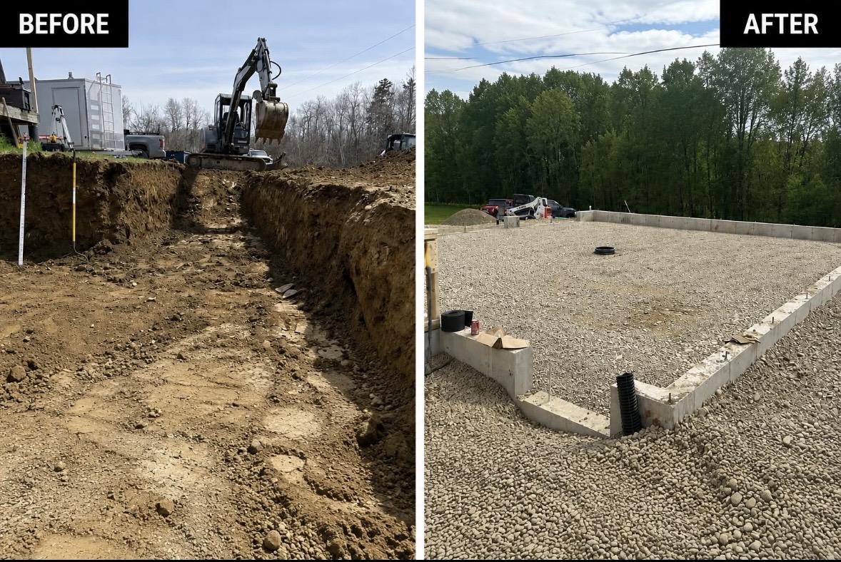 Foundation Excavation & Backfill