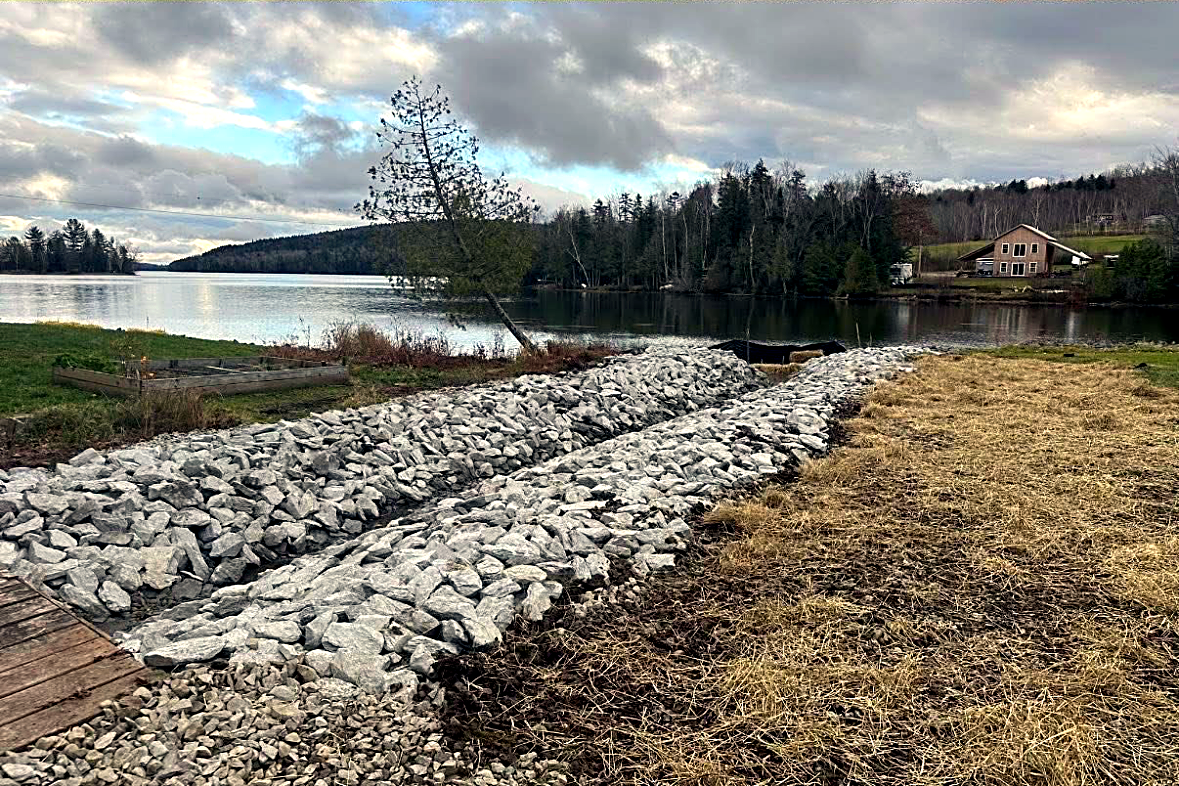After: Shoreline Erosion Control